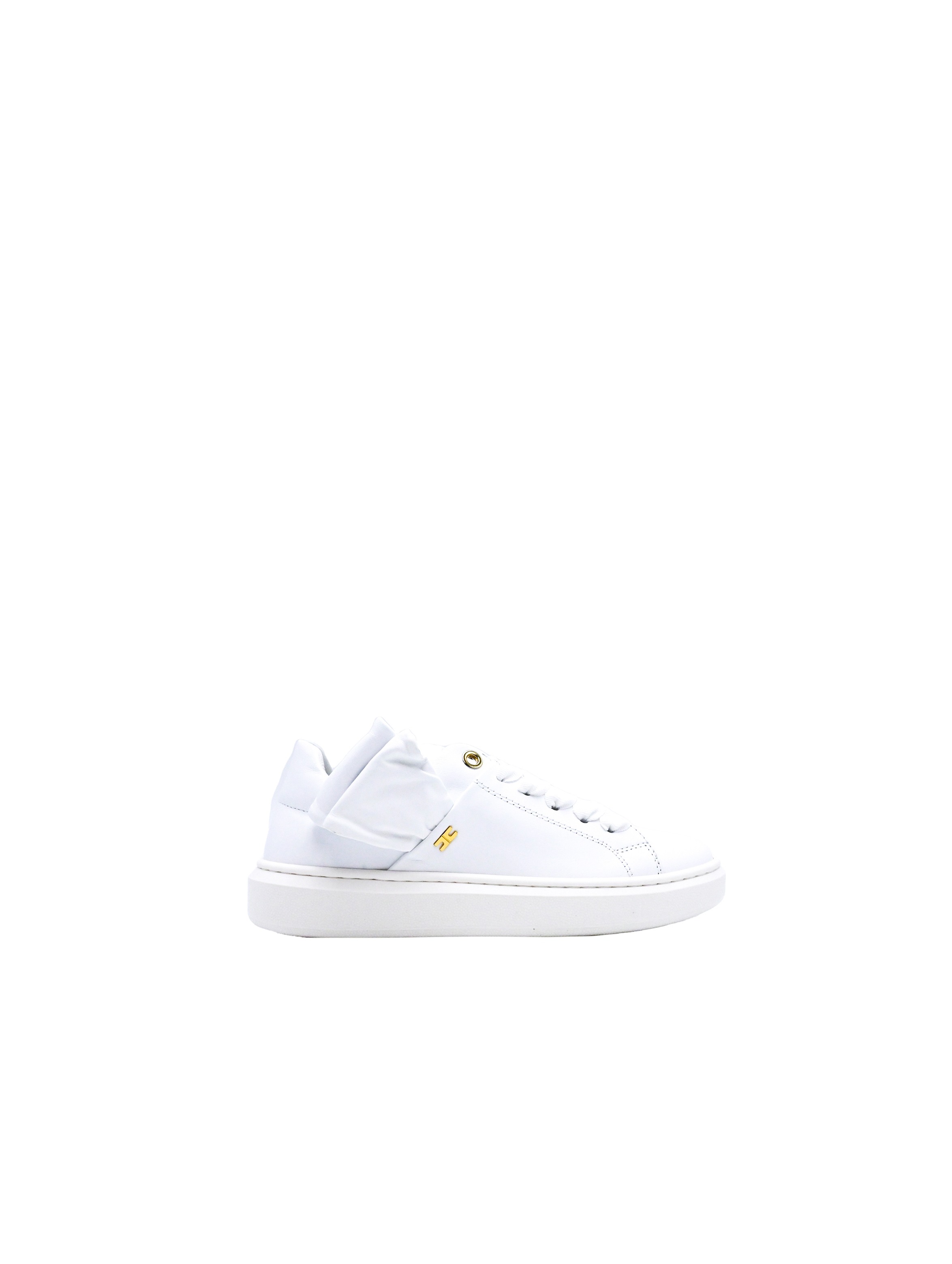 【★完売必至★】ELISABETTA FRANCHI ☆ ロゴスニーカー ELISABETTA FRANCHI IVORY LEATHER SNEAKER – FerrarisBoutique